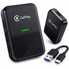 Автомобильный беспроводной адаптер CarPlay P10 для iPhone с Bluetooth 5.0 и Wi-Fi 5G