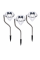 Садовый фонарь LED 29 см на солнечной батарее мультицвет BS-035W/834-8