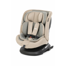 Автокресло EL CAMINO i-RISE ME 1207 Beige 0-12 лет (40-150 см) ISOFIX 360° i-Size R129