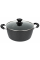 Кастрюля 6 л 28 см Hot Chef 16749-9 с мраморным антипригарным покрытием и крышкой