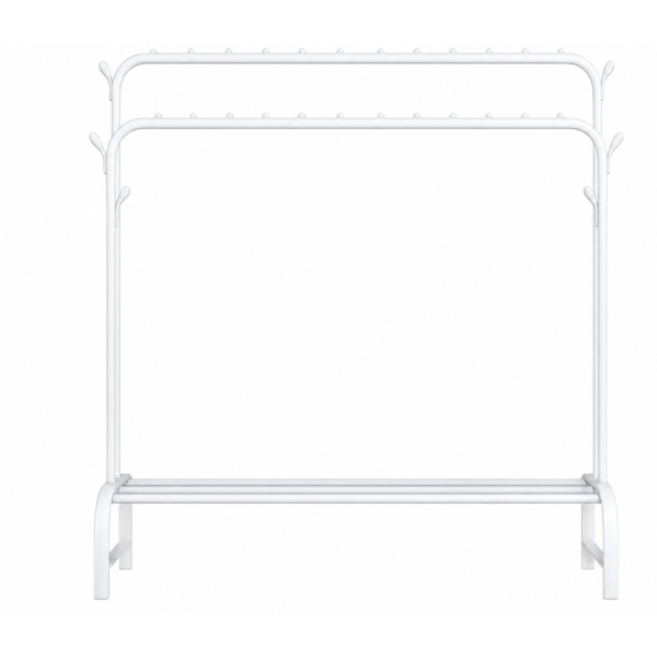 Стойка-вешалка для одежды и обуви двойная 159×110×57 см TW603-2