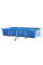 Каркасный бассейн Intex 28274 Metal Frame Pool 450×220×84 см с фильтр-насосом