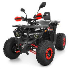 Квадроцикл детский электрический HB-EATV1450H-2-3(MP3) V2 1450W 12V 20Ah с Bluetooth черно-красный