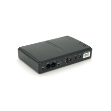 ИБП UPS-18W DC1018P YT45103 для роутеров/коммутаторов/PON/POE-430, 5//9/12V, 1A, 10000MAh(съемные 4*2500MAh), Black, BOX
