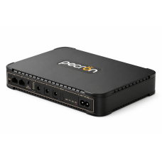 ИБП для роутера Pecron D39, 36W 38.48Wh, Output: USB 5V 2.6A Max, 9V 2A Max/12V 2A Max /5V2.6AMax/15V or 24V POE, 199.6*144.6*34.6mm, 500g, Black, BOX