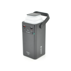 Powerbank ACL PW-152 80000 mAh 22.5W с 4 кабелями и фонарем черный