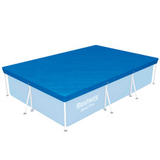 Тент для каркасного бассейна Bestway 58106, 300×200 см, прямоугольный/овальный, защитный чехол