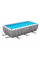 Каркасный бассейн Bestway 56722 прямоугольный 412×201×122 см (Steel Rattan)