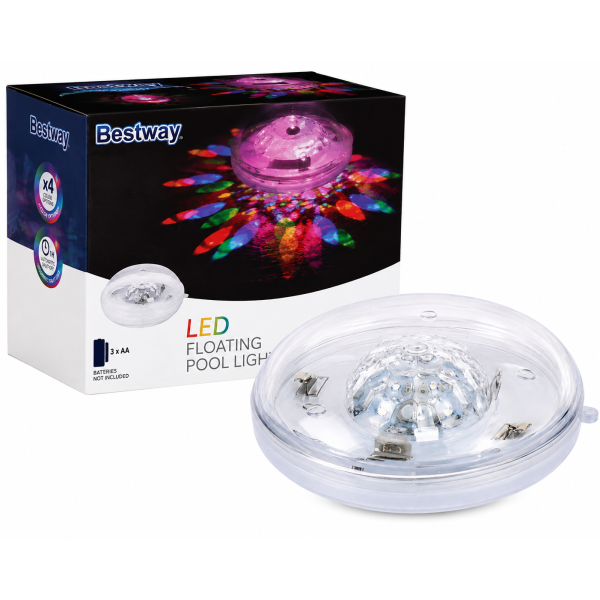 Плавающая LED подсветка для бассейна Bestway 58419