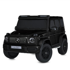 Детский электромобиль Mercedes-Benz G63 M 5880EBLRS-2(24V) черный, 4 мотора 200W, EVA колеса