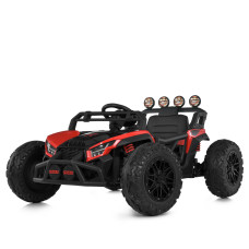 Детский электромобиль багги Bambi Racer M 6073EBLR-3 12V, 4x35W, EVA колеса, Bluetooth, MP3, USB, пульт 2.4G, красный