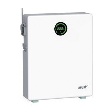 Аккумуляторная батарея Must LiFePO4 LP28-48100 51.2V 100Ah 5,12KWh, CAN2&RS232&RS485,WI-FI,IP65 6000 cycles 500*620*175mm, 51KG