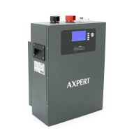 Аккумуляторная батарея AXPERT LiFePO4  25.6V 100Ah, 2,56kWh, BMS100A, CAN2.0/RS232/RS485, 6000 cycles 300x148x420  23,5 kg