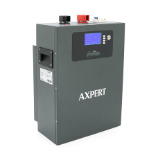 Аккумуляторная батарея AXPERT LiFePO4  25.6V 100Ah, 2,56kWh, BMS100A, CAN2.0/RS232/RS485, 6000 cycles 300x148x420  23,5 kg