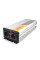 Инвертор напряжения Solinved Sol-Yb24-1500M, 24V/220V, 1500W с аппроксимированной синусоидой, 2Shuko, USB, клеммные провода, Q6