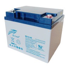 Аккумуляторная батарея GEL RITAR DG12-40, Gray Case, 12V 40.0Ah ( 198 х 166 х 169 (169) ), 12.8 kg Q1/60