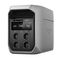 Портативная зарядная станция EcoFlow DELTA 3 Max Plus 2048Wh 3000W LiFePO4, UPS, MPPT 500W, Wi-Fi, Bluetooth