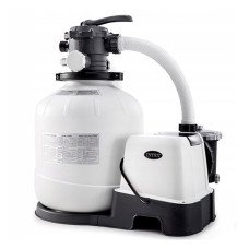  Песочный фильтр-насос 26680 с системой солёной воды 10000 л/ч, 650W, хлоргенератор 11 г/ч