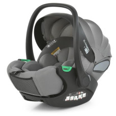 Детское автокресло El Camino i-FIX+ ME 1110 Simply Gray i-Size R129 (40–87 см), автолюлька
