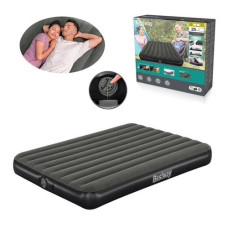 Надувная кровать Bestway 6716S с встроенным насосом и USB кабелем 203×152×25 см