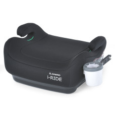Автокресло-бустер El Camino ME 1147 i-RIDE Black ISOFIX i-Size R129 (125–150 см)