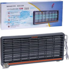 Мухоловка електрична 12W SD212 дволампова для комарів, мух та літаючих комах, антимоскітна лампа 220В