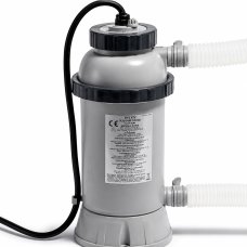 Электрический нагреватель для бассейна Intex 28684, 220V, для каркасных и надувных бассейнов до 457 см, с защитой УЗО