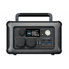 Power station ALLPOWERS R600 APP Control, 600W, 299Wh LiFePO4 3500Cycles, MPPT 300w max, CAR port, DC12/24V, 2хAC 220V, 2xUSB-TYPE-C 100W, 2xUSB-A 36W