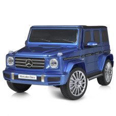 Детский электромобиль джип M 5028EBLRS-4 Mercedes-Benz синий, 4x25W, 12V10Ah, EVA колеса, пульт 2.4G
