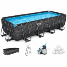 Каркасний басейн Bestway 561KG 732×366×132 см 30045 л з піщаним фільтр-насосом