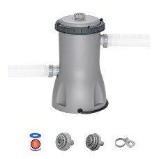 Фильтр-насос Bestway 58386 для бассейна, 3028 л/ч, 220–240V, картриджный