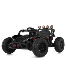 Детский электромобиль багги Bambi Racer M 6073EBLR-2 12V, 4x35W, EVA колеса, Bluetooth, пульт 2.4G, черный