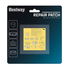 Ремкомплект Bestway 62091 самоклеючі ремонтні латки для басейнів та надувних виробів 10 шт