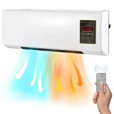 Настенный тепловентилятор с пультом 2000 Вт Wall Air Cooler