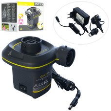 Электрический насос Intex 66634 Quick-Fill 12V для надувных изделий с насадками