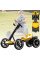 Складаний електромобіль на акумуляторі 6V 4.5Ah Go-Kart Жовтий