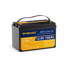 Литий-железо-фосфатный аккумулятор SHMAG LiFePO4 12.8V 100Ah (4000 циклов