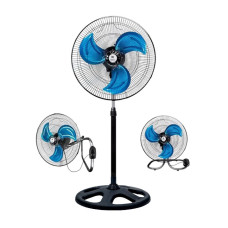 Вентилятор трансформер Alfarid Fan 18" 3в1 — напольный, настольный, настенный, 3 скорости