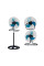 Вентилятор трансформер Alfarid Fan 18" 3в1 — напольный, настольный, настенный, 3 скорости