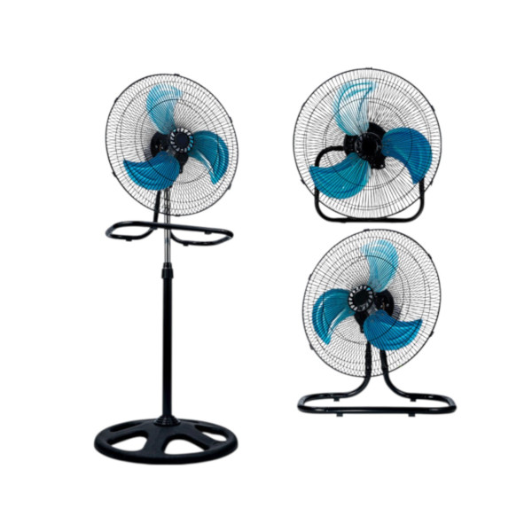 Вентилятор трансформер Alfarid Fan 18" 3в1 — напольный, настольный, настенный, 3 скорости