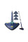 Треугольная швабра Triangle MOP с отжимом и поворотом 360°