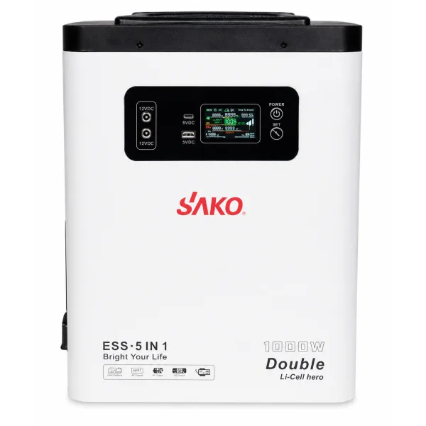 Зарядная станция Sako Alpha-W-ESS 300W/1000 Вт·ч LiFePO4