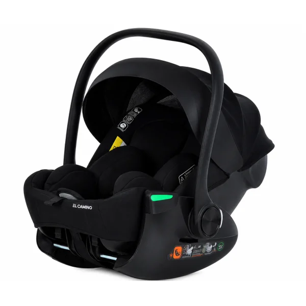 Автокресло El Camino i-FLOW ME 1198 Black