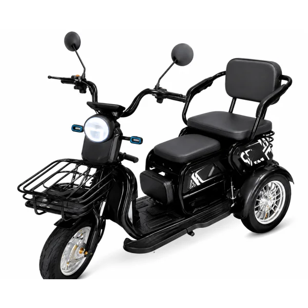 Трехколесный электроскутер TRIVARO 600W черный