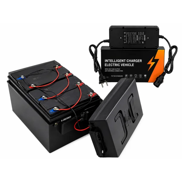 Трехколесный электроскутер TRIVARO 600W черный