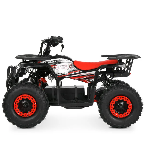 Квадроцикл детский электрический HB-FFA1000-2-3 1000W черно-красный