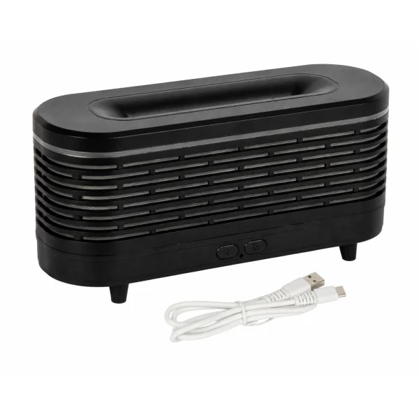 Увлажнитель воздуха Aroma Diffuser KP-6023B с LED-подсветкой 120 мл, 18×6×8,3 см