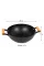 Сковорода WOK 24 см с мраморным покрытием и деревянными ручками Hot Chef 16749-13