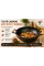 Сковорода WOK 28 см с мраморным покрытием и деревянными ручками Hot Chef 16749-14