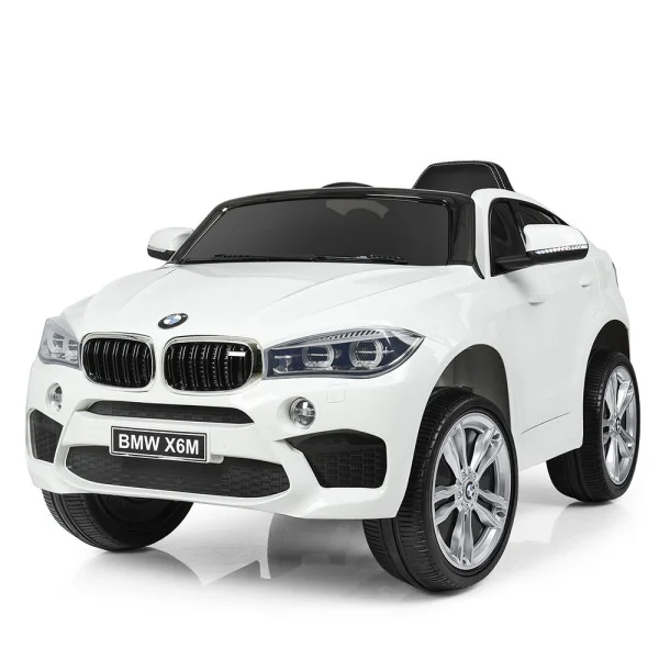 Детский электромобиль BMW X6M JJ2199EBLR-1 белый